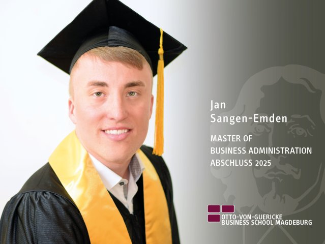 Jan Sangen-Emden (MBA-Abschluss 2025)